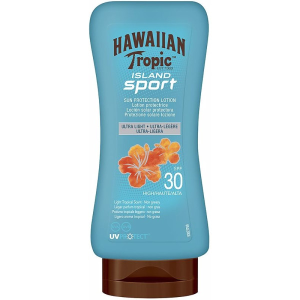 Hawaiian Island Sport Lotion Solaire Ultra-légère Spf30 180 Ml Unisexe