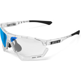 Scicon Sports Unisex Aerocomfort Scn-xt Photochromic- Xl Gafas De Sol De Rendimiento Deportivo Crystal Gloss / Fotocomatic Bronc