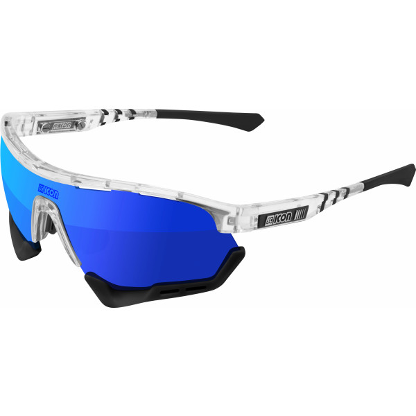 Scicon Sports Aerotech-scn-pp-xxl Gafas De Sol Deportivas Scnpp Multimirror Blue / Crystal Gloss