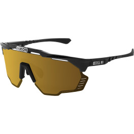 Scicon Sports Aeroshade Kunken Deportes Rendimiento Gafas De Sol Scnpp Multimirror Bronce / Black Gloss