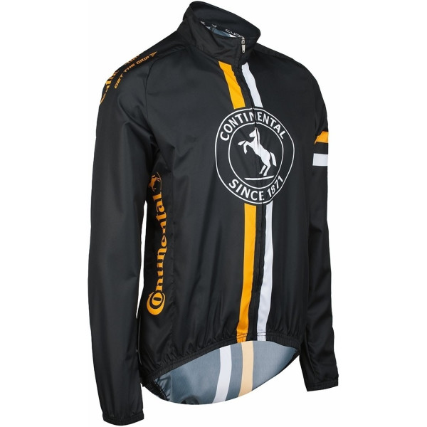Continental Windshield Jacket Schwarz/Gelb