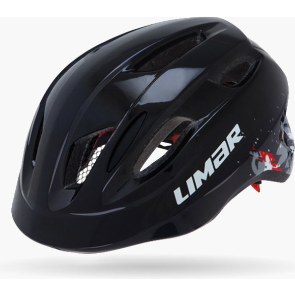 Limar Casco Kids Pro M Negro Piratas