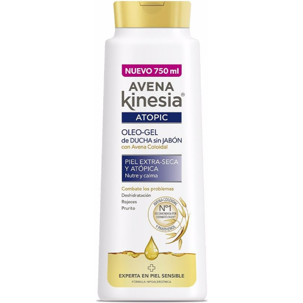 Avena Kinesia Avena Topic Oleo-gel doccia 750 ml unisex