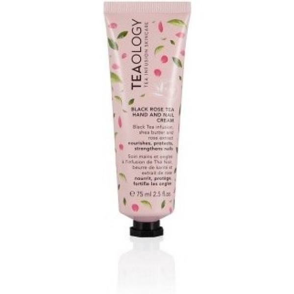 Tealogy Black Rose Tea Hand- und Nagelcreme 75 ml Frau