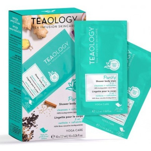 Tealogy Purity Shower Body Wipe Multipack 77 X 10 Ml Woman