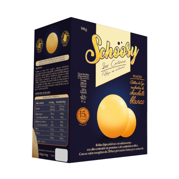 Menu Fitness Schoosy - Bolitas de Soja 138 gr