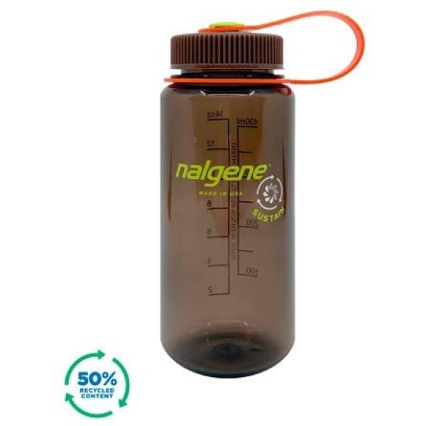 Bouteille Nalgene Wide Mouth Sustain 500 Ml Brown