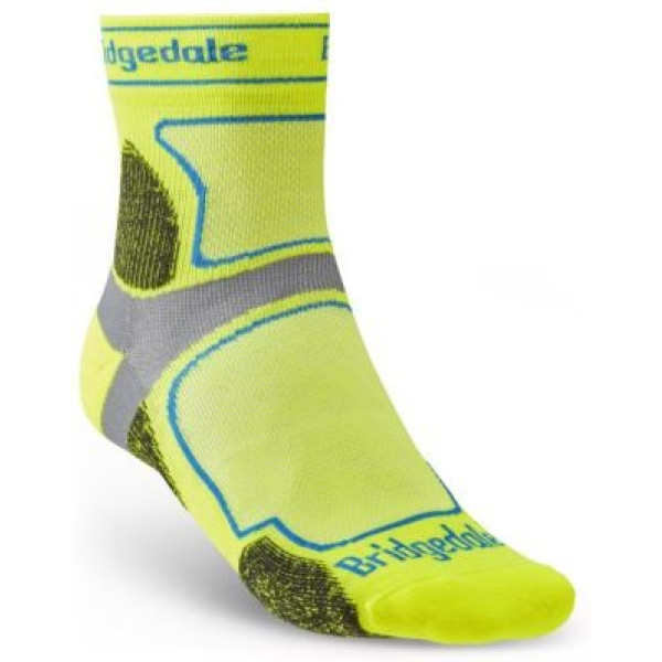Bridgedale Trail Run Ul Coolmax 3/4 Crew Sock Jaune