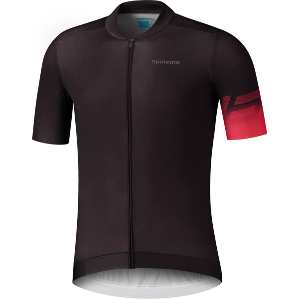 Shimano Kita S.s. Zip Jersey Negro