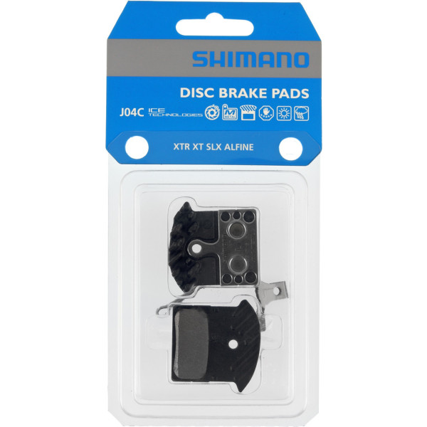 Plaquettes de frein Shimano Metal J04c avec garde-boue