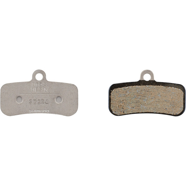 Plaquettes de frein en résine Shimano D03s 25 paires, y compris le ressort et l'axe