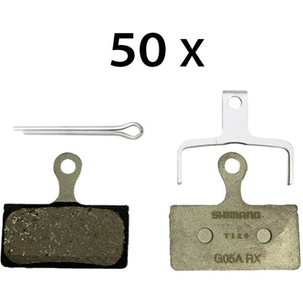 Shimano Pastillas Freno Resina G05a Incluye Muelle 50 Pcs