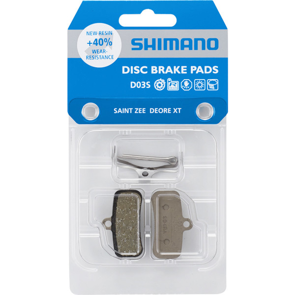 Shimano Pastillas Freno Resina D03s Incluye Muelle 1 Pcs
