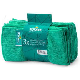 Motorex Paño De Microfibra Conjunto De 3 Piezas