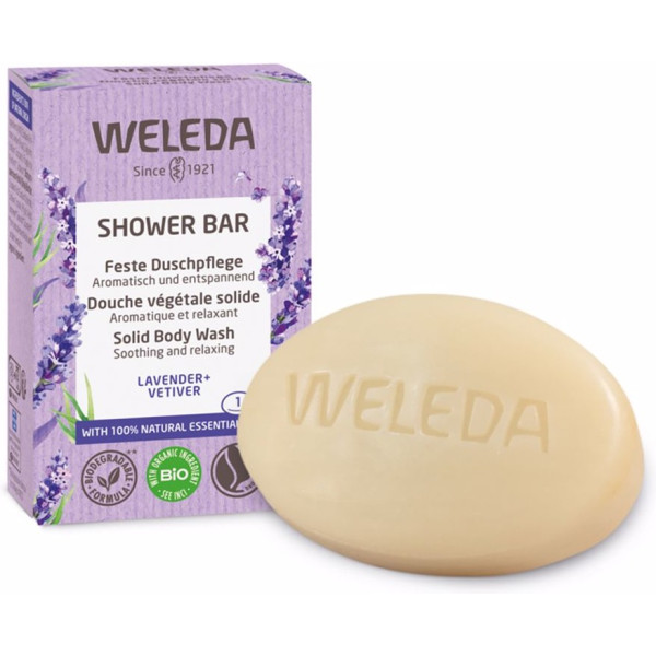 Weleda Cos Shower Bar Sabonete Sólido Relaxante 75 Gr Unissex