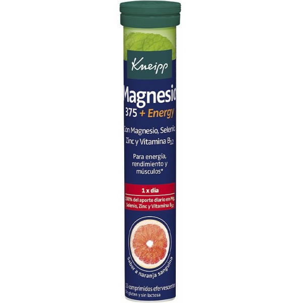 Kneipp Magnesium 375 + Energie 15 Tabletten Unisex