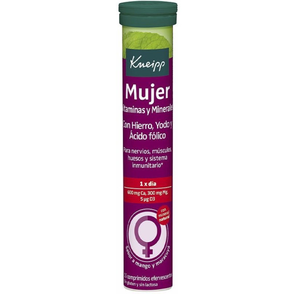 Kneipp Mulher Vitaminas e Minerais 15 Comprimidos Unissex