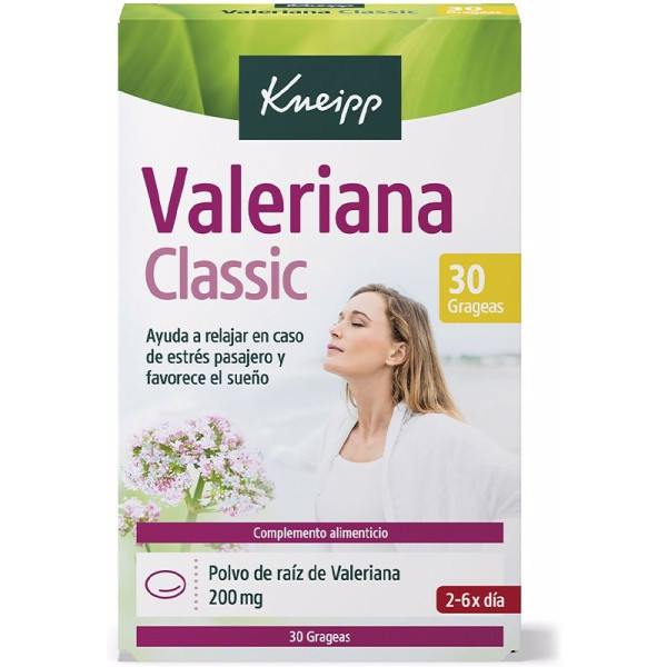 Kneipp Valeriana Classic 30 Tablets Unisex