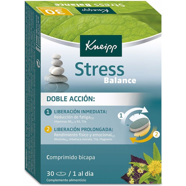 Kneipp Stress Balance dupla ação 30 comprimidos unissex
