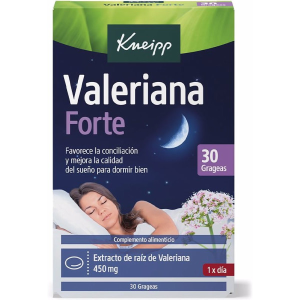Kneipp Valériane Forte 450 Mg 30 Comprimés Mixte