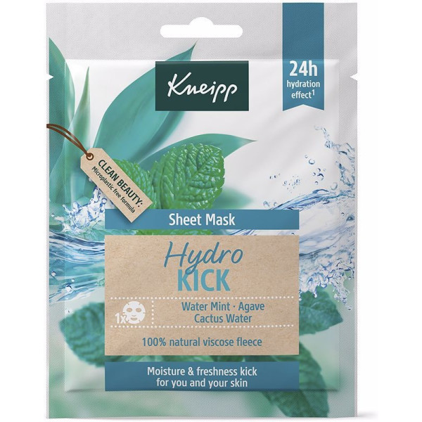 Kneipp Hydro Kick Sheet Mask 1 U Unisexe