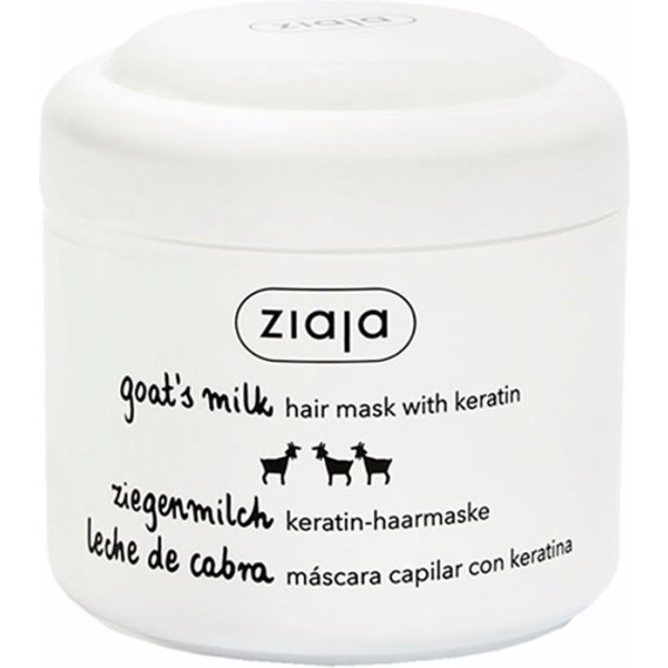 Masque capillaire au lait de chèvre Ziaja 200 ml unisexe