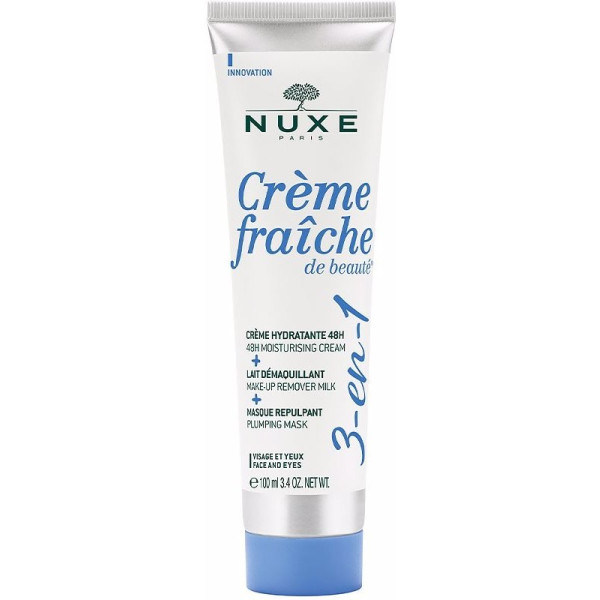 Nuxe Crème fraîche de beauté® 3-en-1 Lait Démaquillant 100 ml mixte