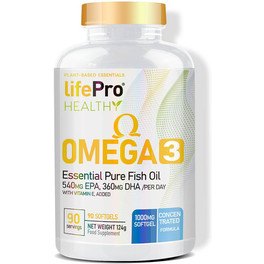 Life Pro Nutrition Oméga 3 90 gélules.