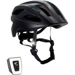 Crazy Safety Casco De Bici Para Niños De 6 A 12 Años S.w.a.t. Negro