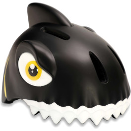 Crazy Safety Casco De Bici Para Niños Tiburón Negro