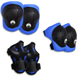 Crazy Safety Rodilleras Y Coderas Para Niños Ciclismo Skate Patines