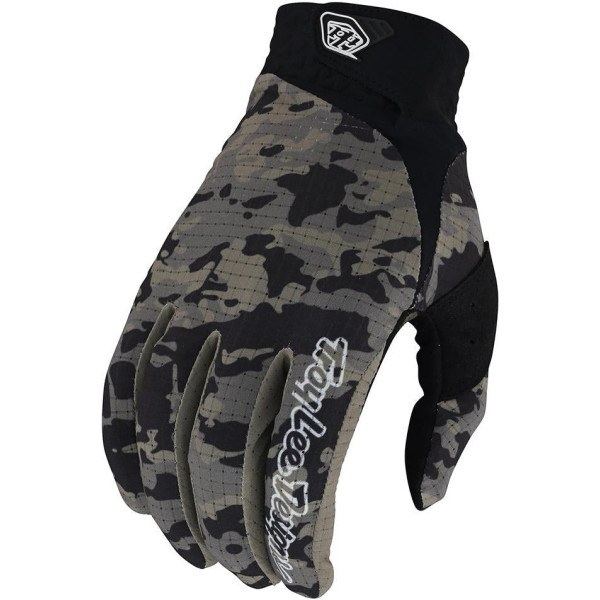 Troy Lee Designs 2x Army Camo Brushed Flow Handschuh