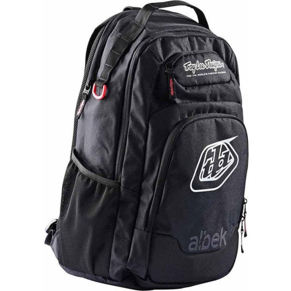 Mochila preta Troy Lee Designs Whitebridge