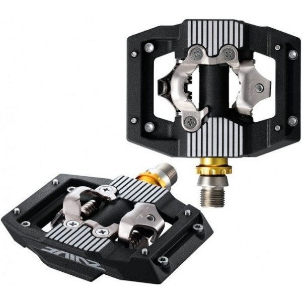 Shimano Pedales Saint Pd-m821 Fijacion 1 Cara Aluminio Negro/plata/oro