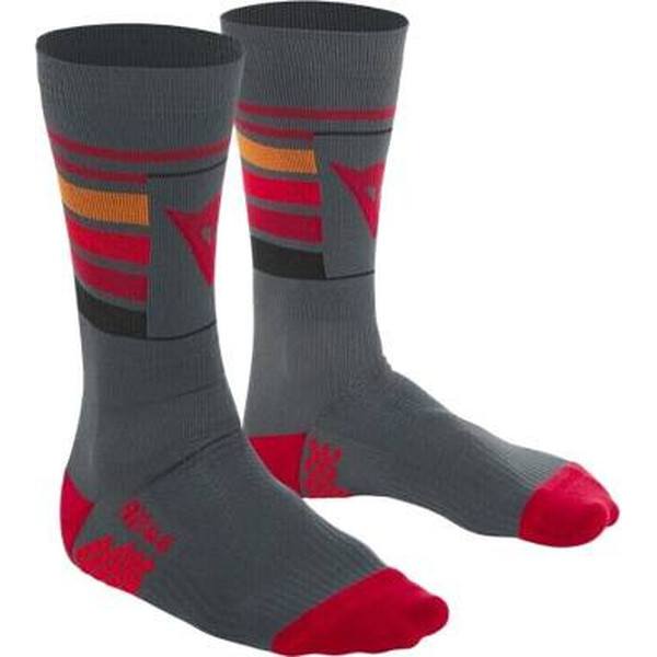 Dainese Chaussettes Hg Hallerbos Chaussettes Gris - Rouge