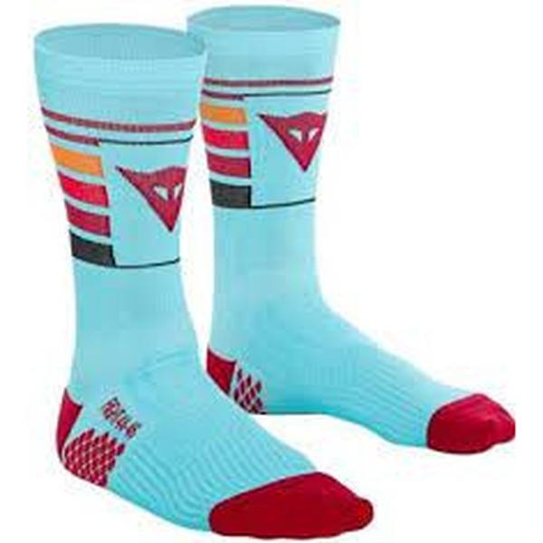 Dainese Chaussettes Hg Hallerbos Chaussettes Bleu clair - Rouge