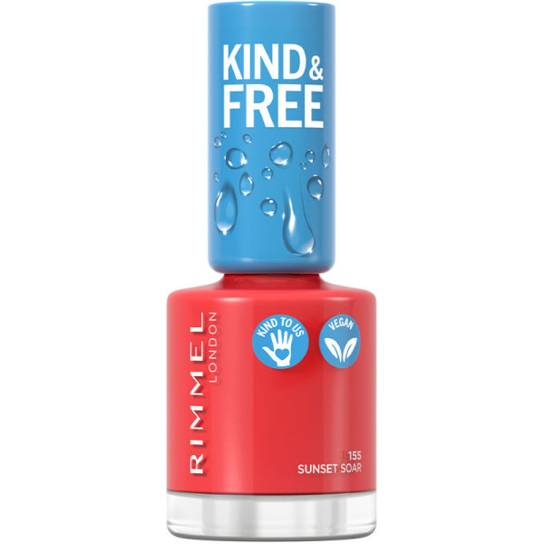 Rimmel London Kind & Free Vernis à Ongles 155-sunset Soar 8 Ml