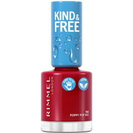 Rimmel London Esmalte Kind and Free 156 Poppy Red 8 ml Unissex