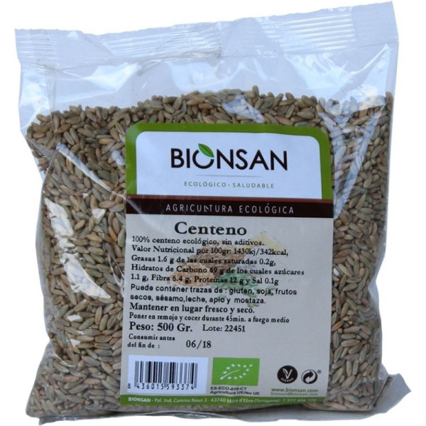 Bionsan Centeno Ecológico 500 Gr