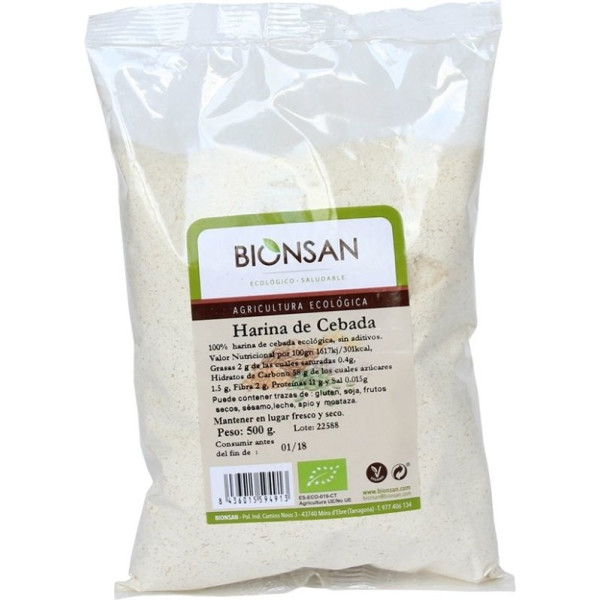 Bionsan Harina De Cebada Ecológica 500 Gr