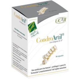 Chondroartil 100% Naturel Avec Collagène Uc-ii 90 Caps