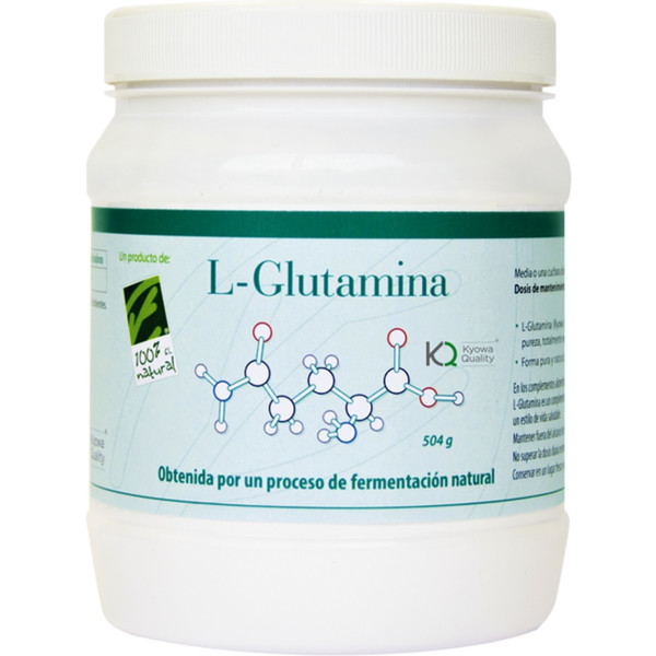 L-glutammina 100% naturale 504 G polvere