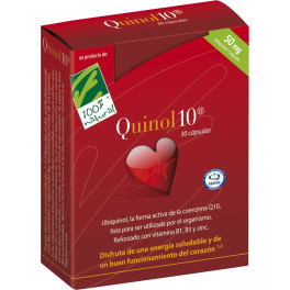Quinol 100% Natural10 30 Cápsulas de 50mg