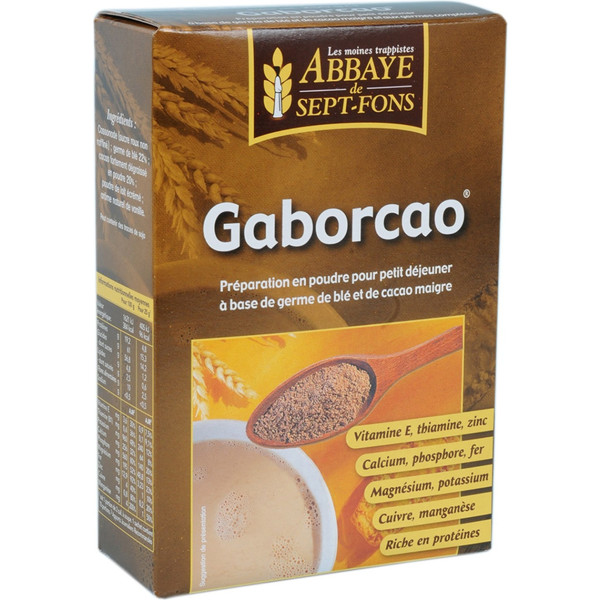 Abbaye De Sept-fons Gaborcao (germen De Trigo Y Cacao Magro) 250 G (cacao - Trigo)