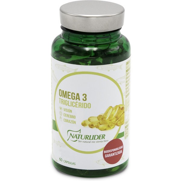 Naturlider Oméga 3 Triglycéride 60 Perles