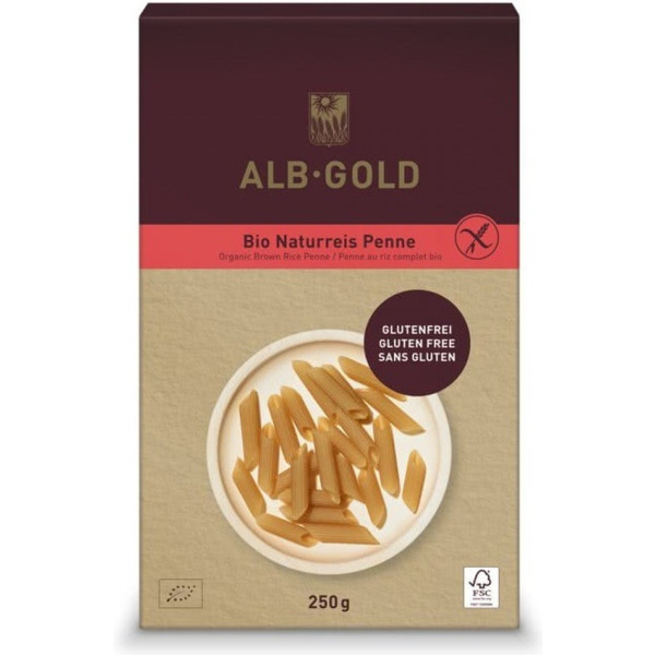 Alb-gold Penne Arroz Integral 250 G