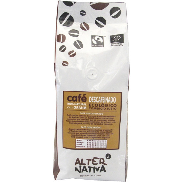 Alternativa 3 Cafe Grano Descafeinado 500 G