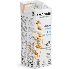 Amandin Bebida De Avena Con Calcio Eco 1 L