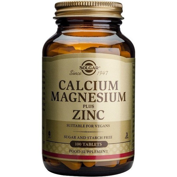 Solgar Calcium/Mag Plus+Zink 250 Comp
