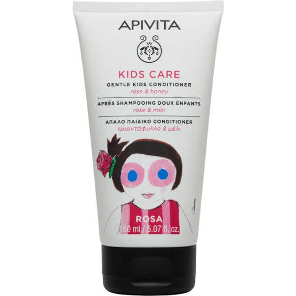 Apivita Kids Acondicionador Con Rosa & Miel 150 Ml